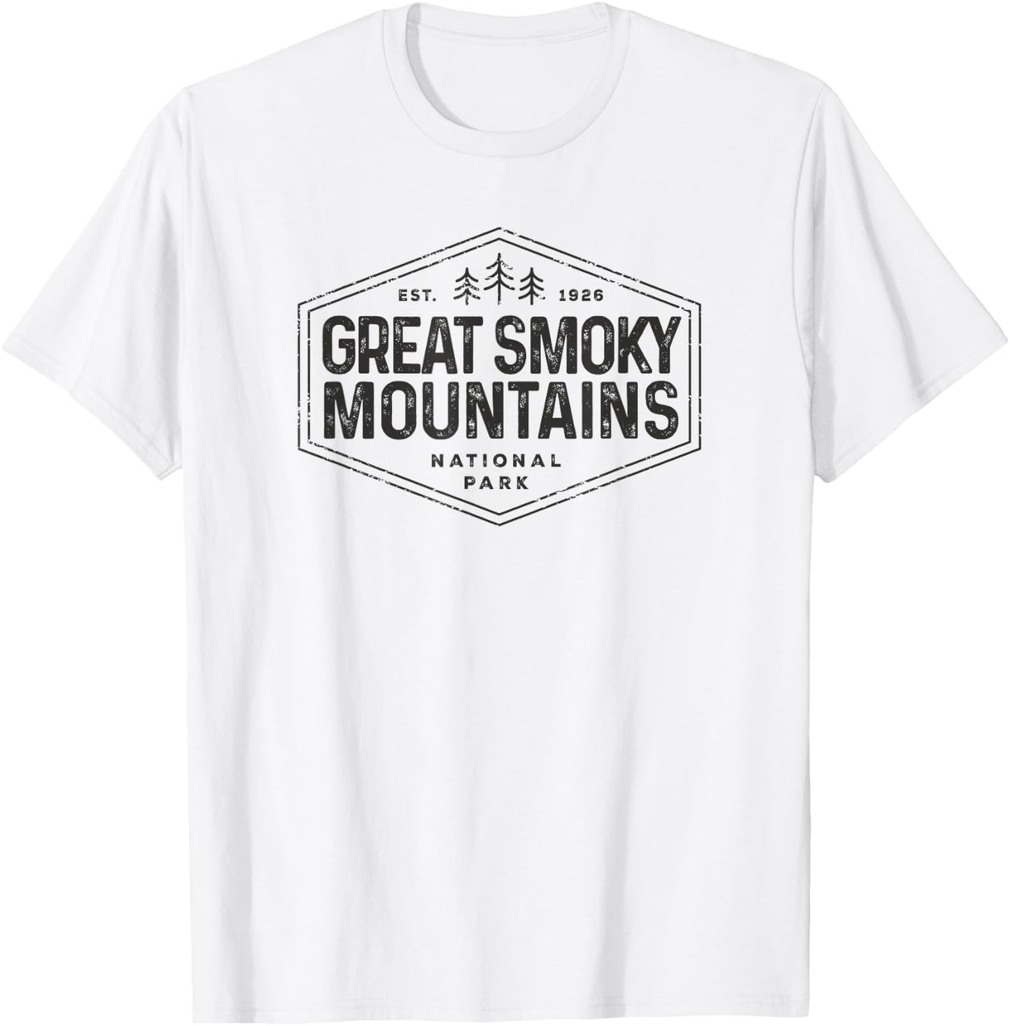 Great Smoky Mountains National Park Vintage Kids T-Shirt - T-Shirt | White