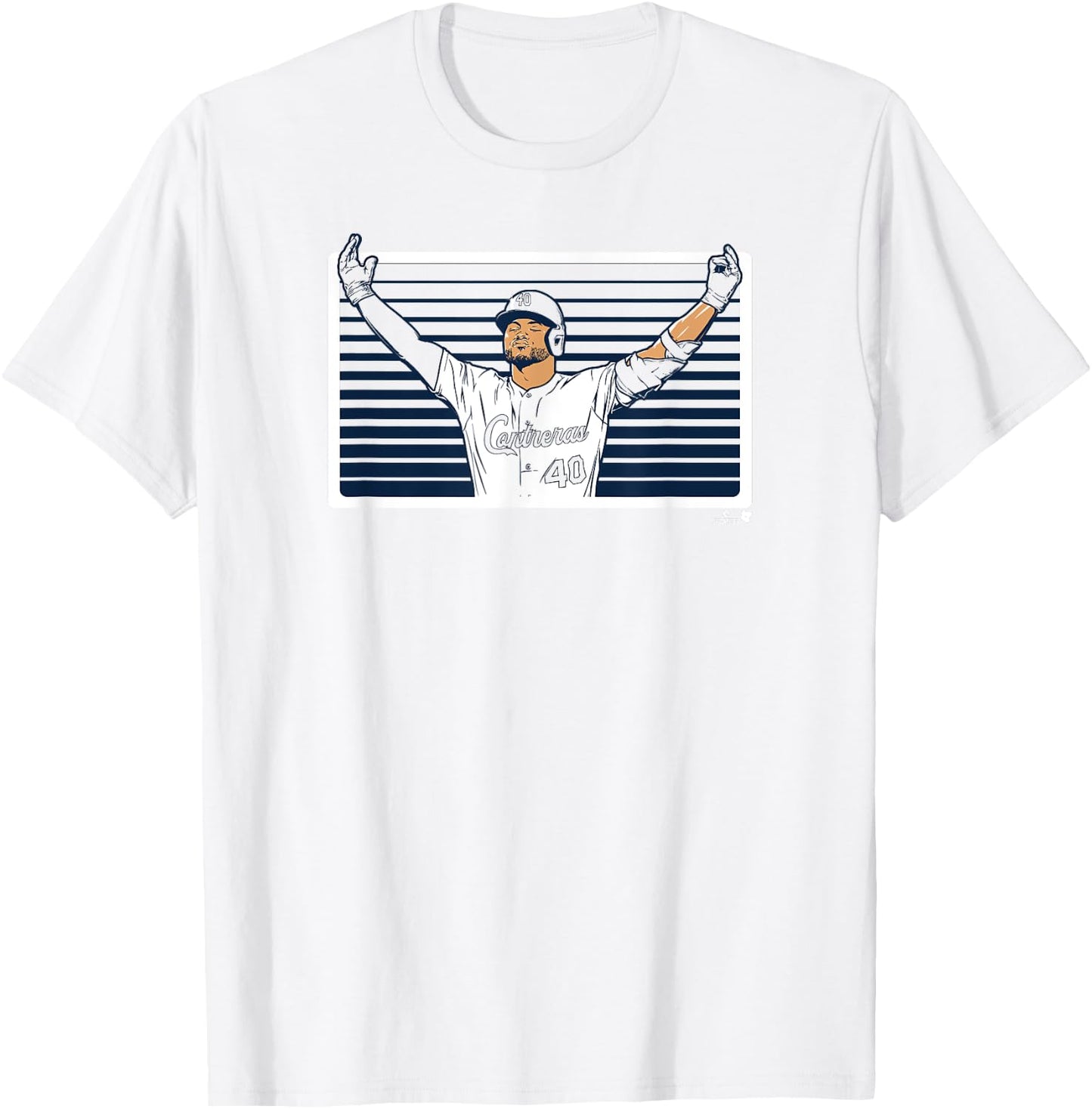 Willson Contreras - Boo Bird - St. Louis Baseball T-Shirt - T-Shirt | White