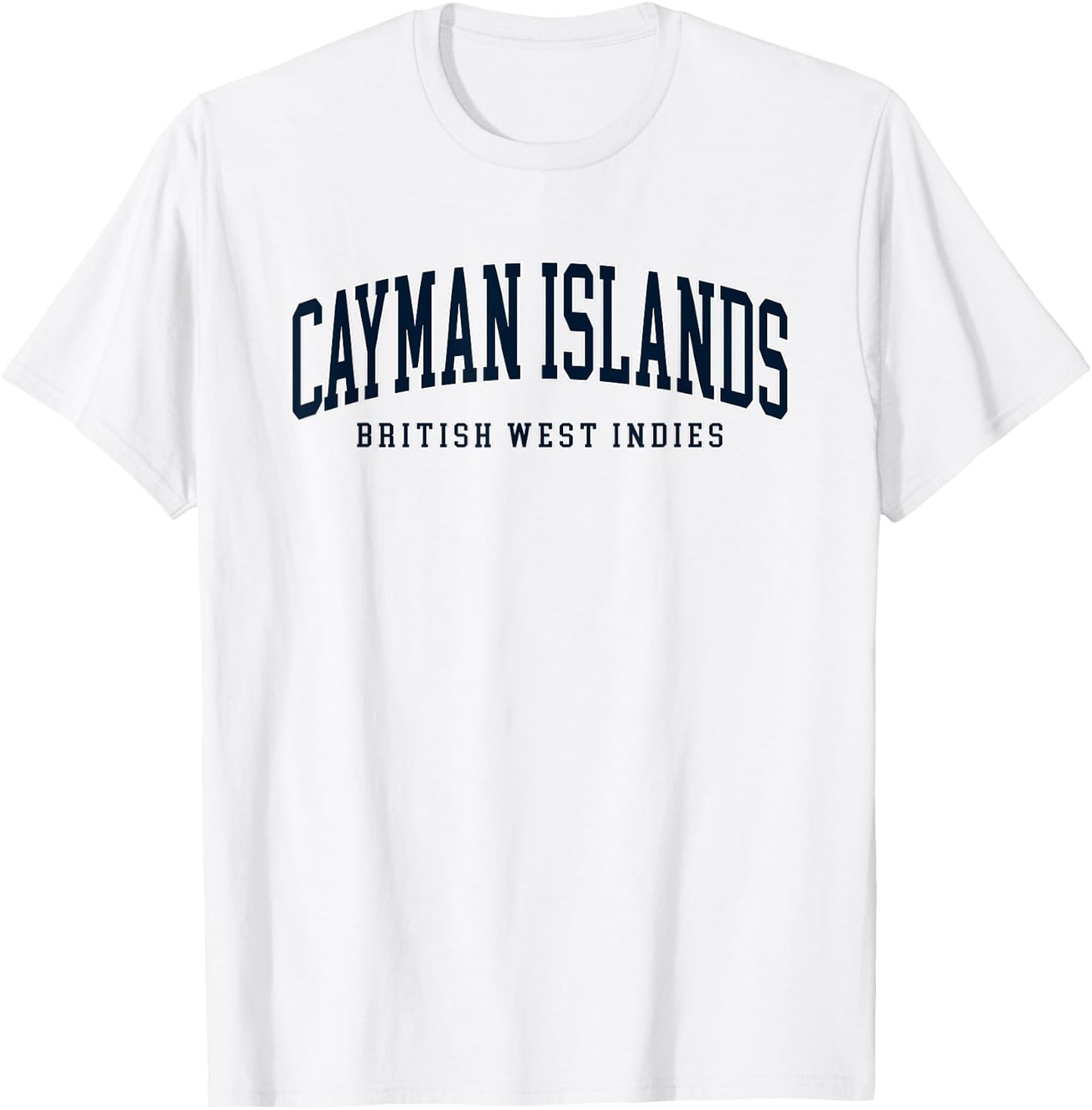 Grand Cayman Islands British West Indies Vacation Souvenir T-Shirt - T-Shirt | White