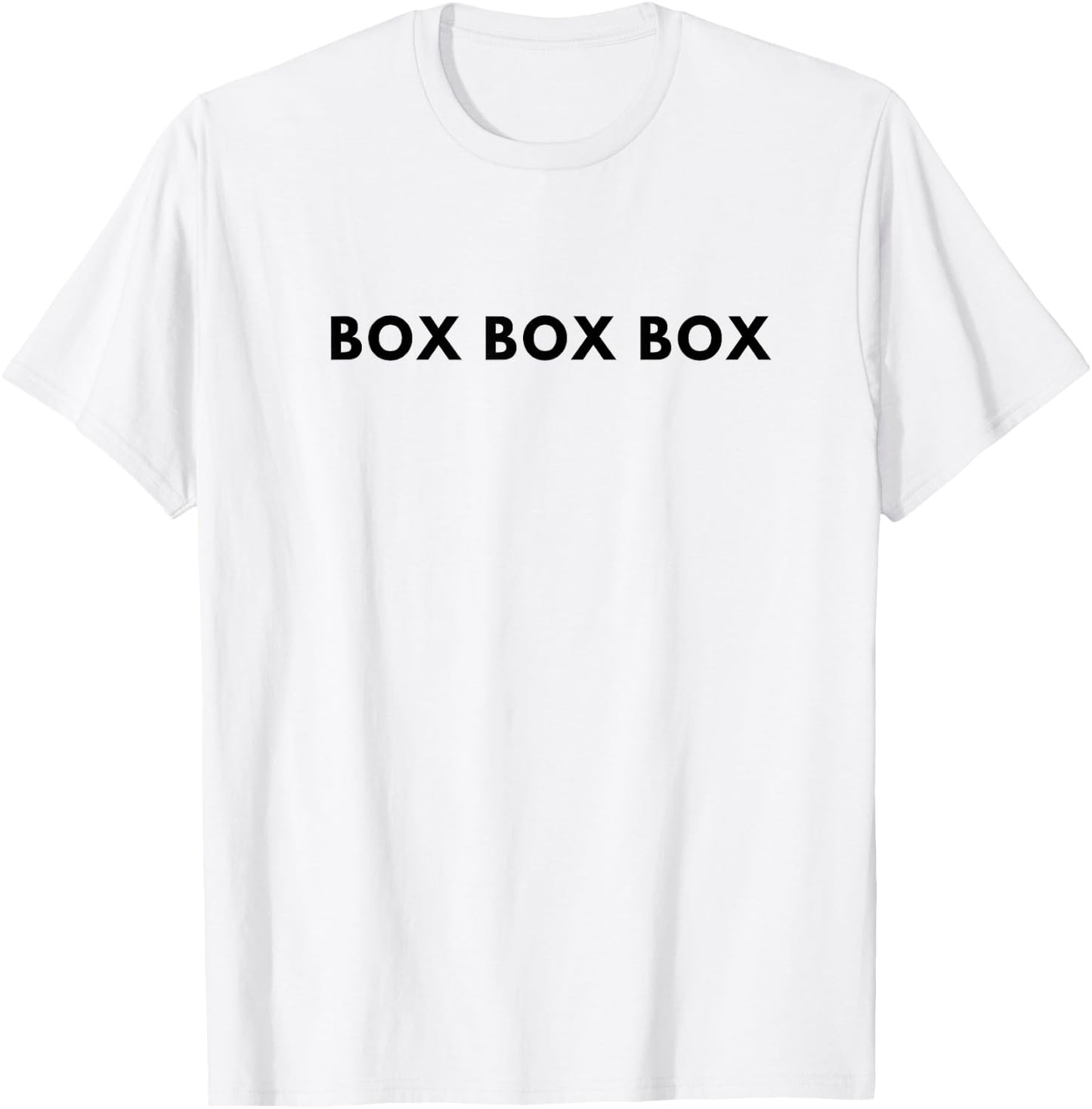 Box Box Box F1 T-Shirt - T-Shirt | White