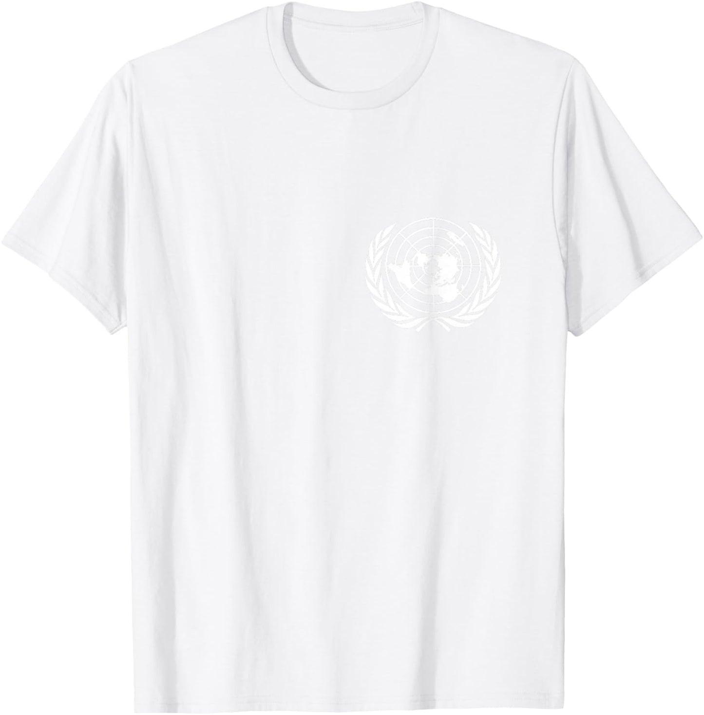 United Nations Flag T-Shirt - T-Shirt | White