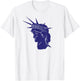 JULY 4th CANCELLED Statue of Liberty Crying Tears Roe Meme T-Shirt - T-Shirt | White