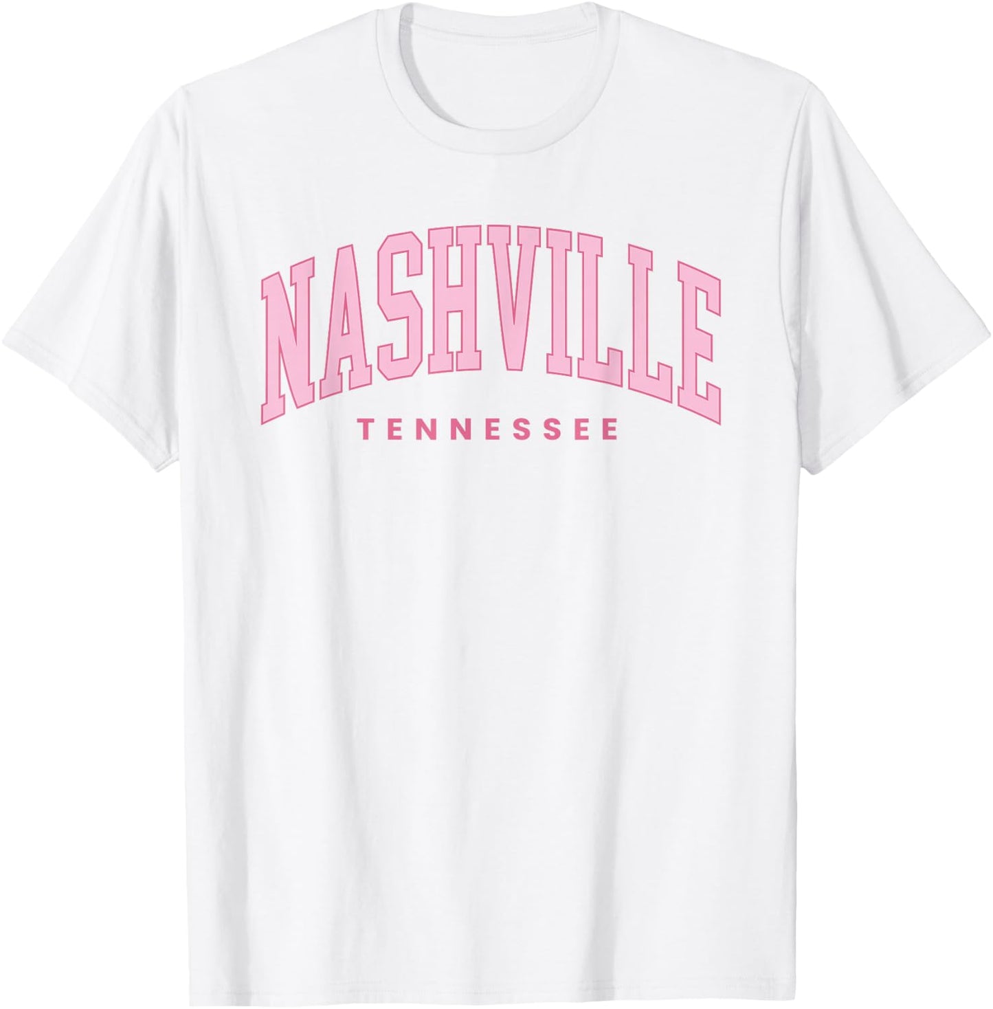 Retro Nashville Tennessee Vintage Preppy Throwback Girls Kid T-Shirt - T-Shirt | White