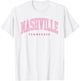 Retro Nashville Tennessee Vintage Preppy Throwback Girls Kid T-Shirt - T-Shirt | White