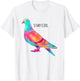 Stay Coo Pigeon Cool Bird Lovers Funny Bird Meme Saying T-Shirt - T-Shirt | White