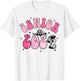 Class Of 2024 Senior Shirt Cowgirl Graduation Disco Groovy T-Shirt - T-Shirt | White