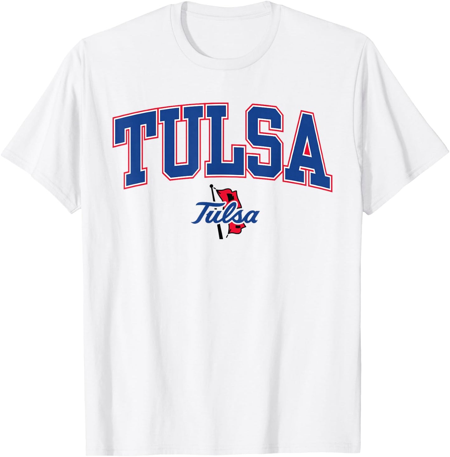Tulsa Golden Hurricane | Official NCAA Merch | NCAFTUL03 T-Shirt - T-Shirt | White