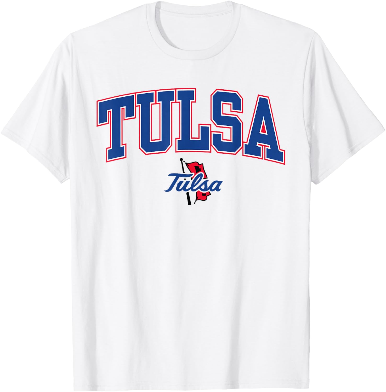 Tulsa Golden Hurricane | Official NCAA Merch | NCAFTUL03 T-Shirt - T-Shirt | White