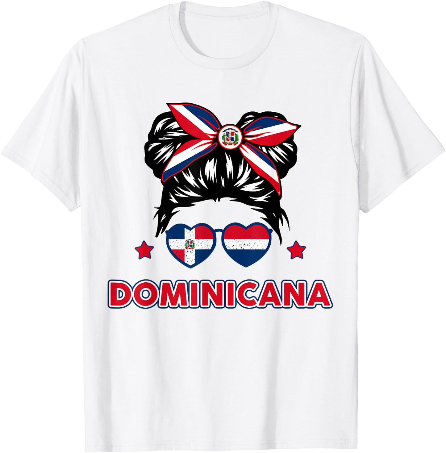 La Dominicana Republica Hispanic Heritage Dominican Girl Kid T-Shirt - T-Shirt | White