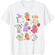 Ghost Friends Halloween AAC SLP Squad Speech Language T-Shirt - T-Shirt | White