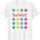 Twister Unfold The Mat Circles Color Dots Retro Game T-Shirt - T-Shirt | White