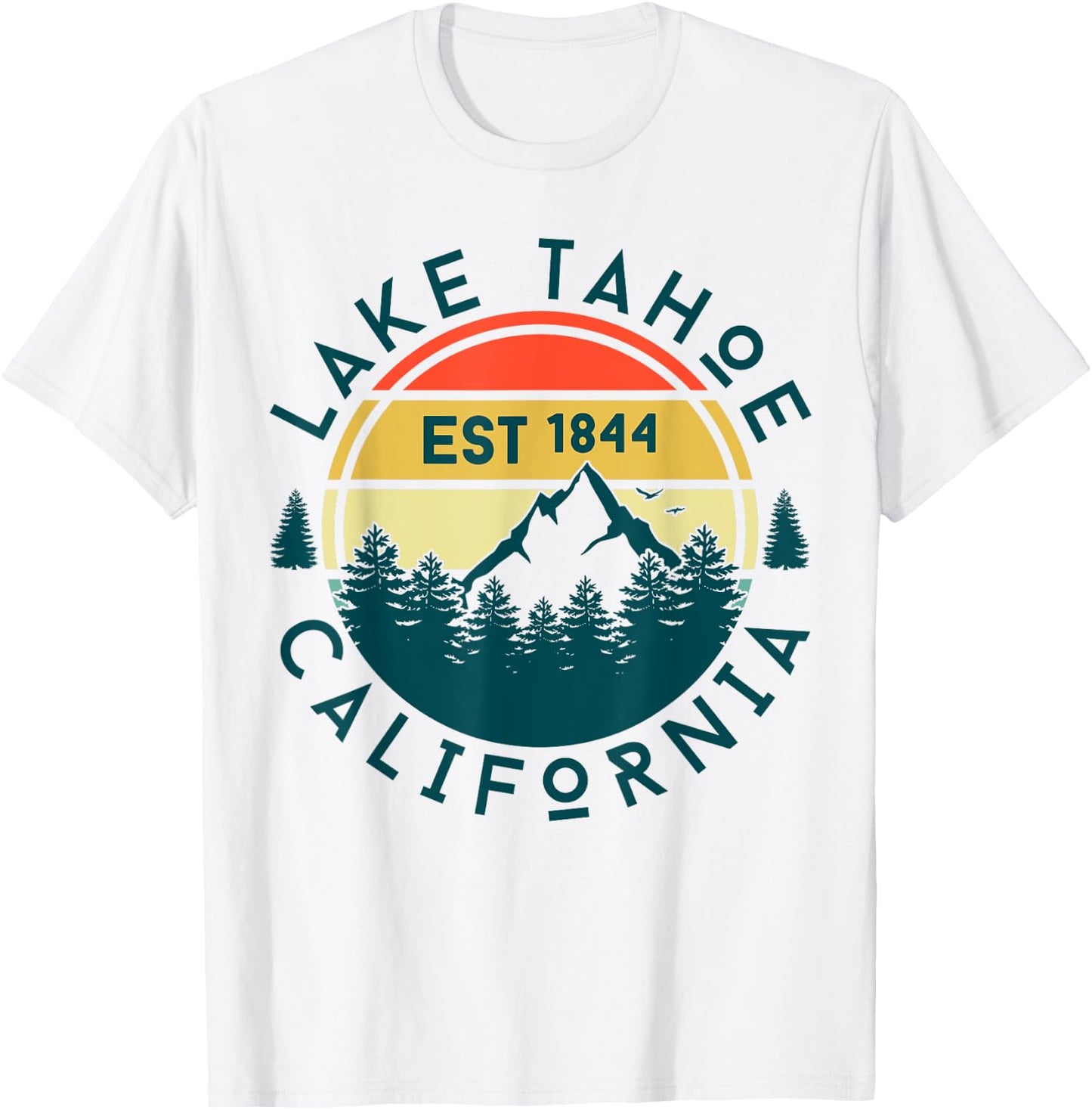 Lake Tahoe T-Shirt - T-Shirt | White