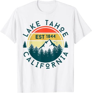 Lake Tahoe T-Shirt - T-Shirt | White
