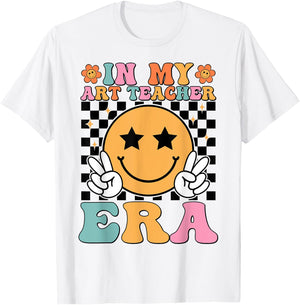 In My Art Teacher Era Artists First Day Of School Women T-Shirt - T-Shirt | White