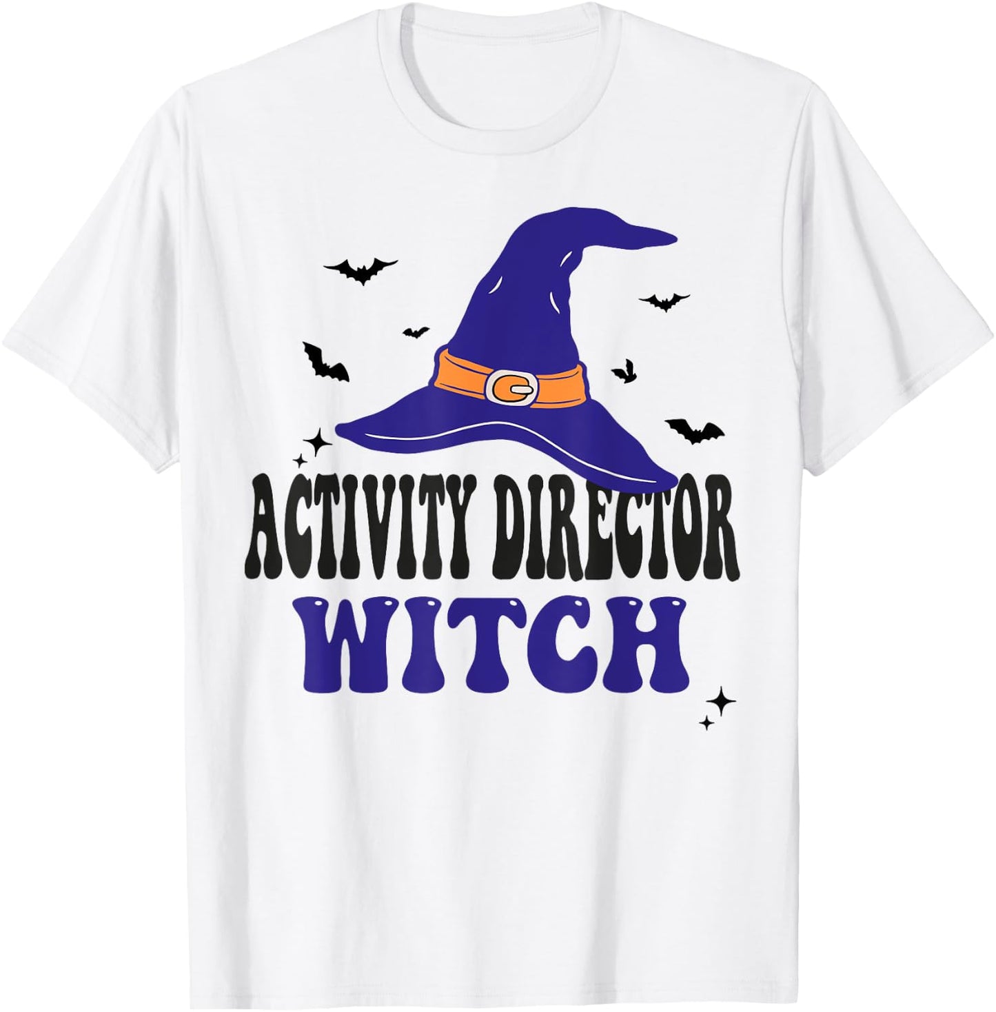 Activity Director Witch Halloween Matching Group Costume T-Shirt - T-Shirt | White