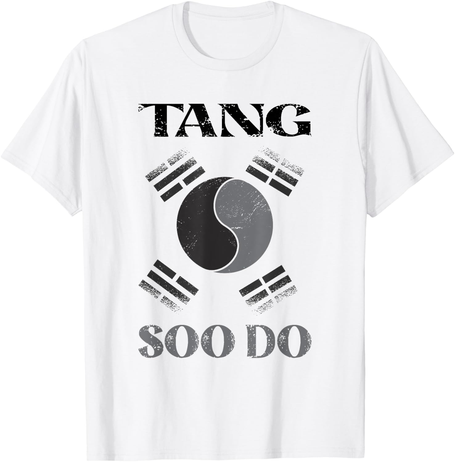 Tang Soo Do Martial Arts T-Shirt - T-Shirt | White