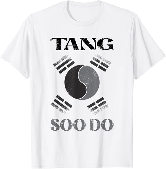Tang Soo Do Martial Arts T-Shirt - T-Shirt | White