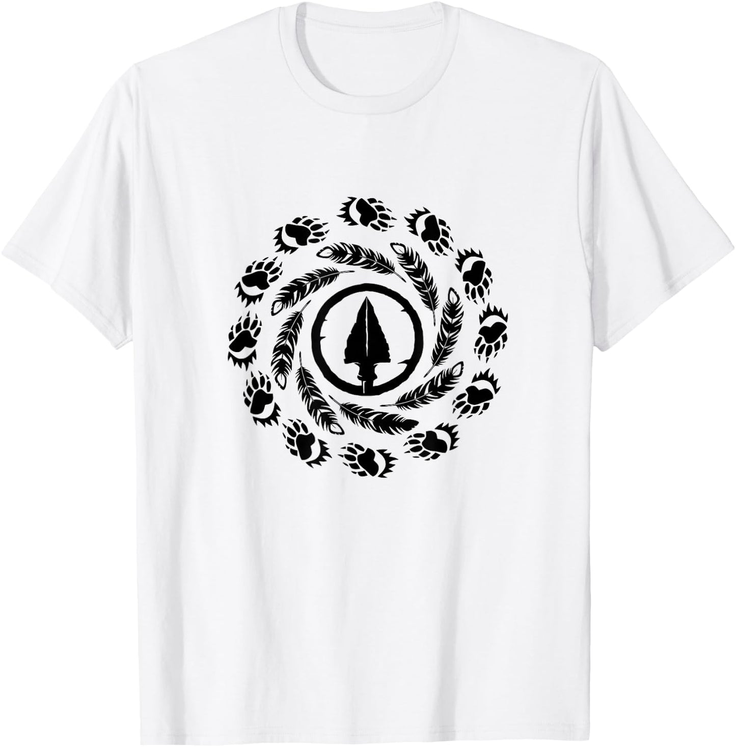 Native American Indian Dream Catcher Western T-Shirt - T-Shirt | White