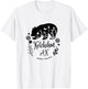 Ketchikan Alaska Bear & Flowers Nature At Your Door Design T-Shirt - T-Shirt | White