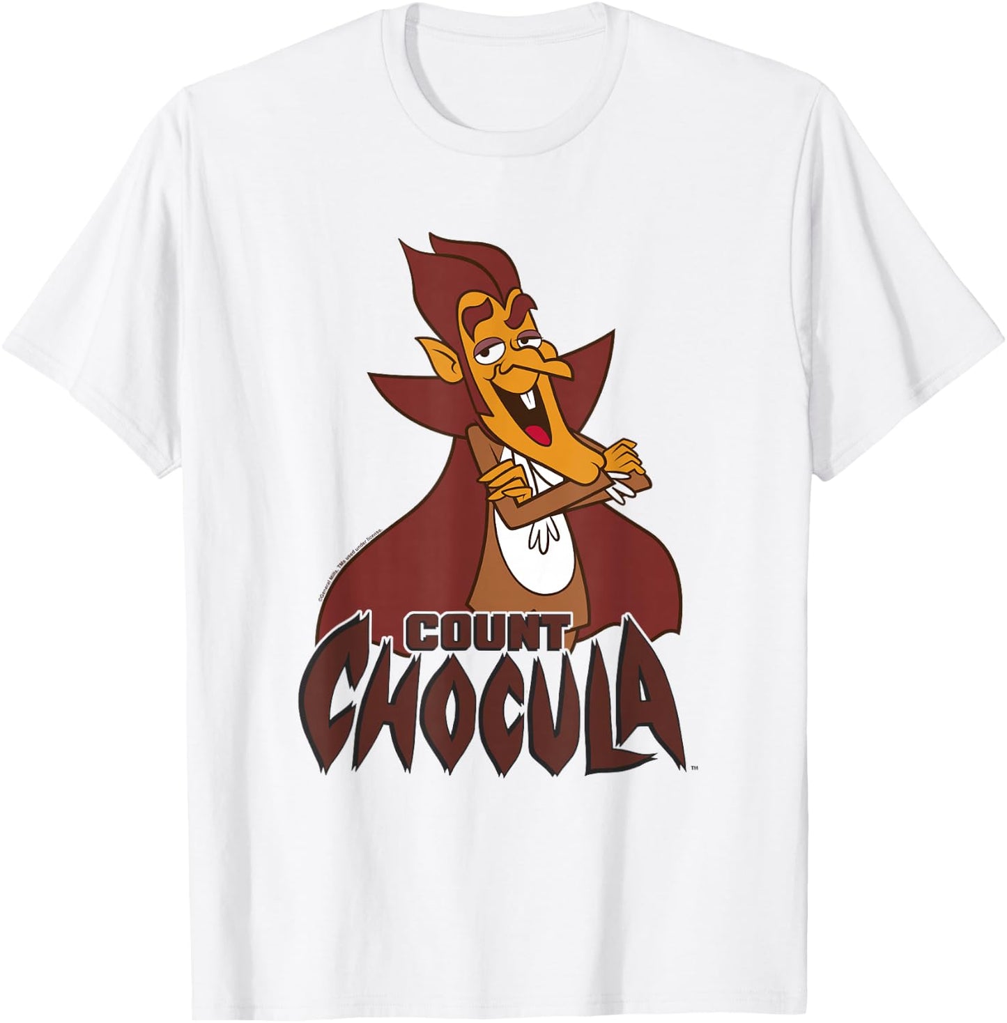 Count Chocula Confident Pose Vintage Big Chest Portrait T-Shirt - T-Shirt | White