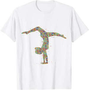 Gymnastics Gymnastics Girls Children Women T-Shirt - T-Shirt | White