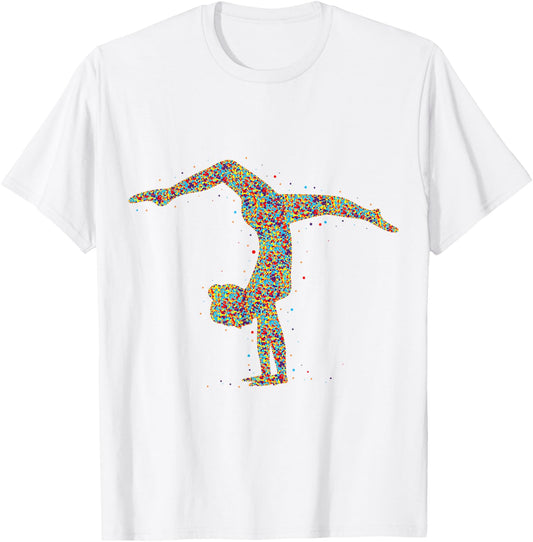 Gymnastics Gymnastics Girls Children Women T-Shirt - T-Shirt | White