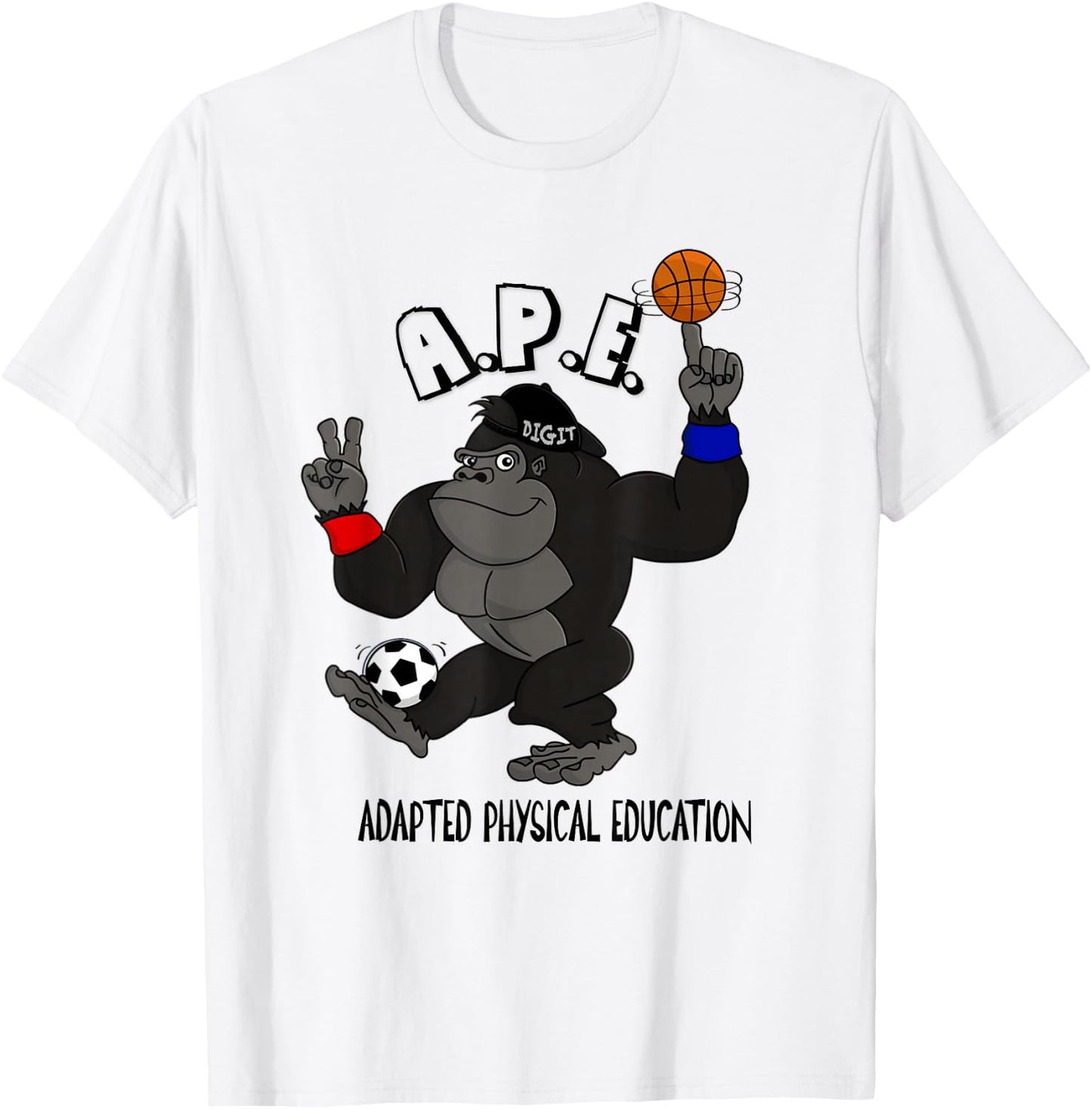 Just Adapt It T-Shirt - T-Shirt | White
