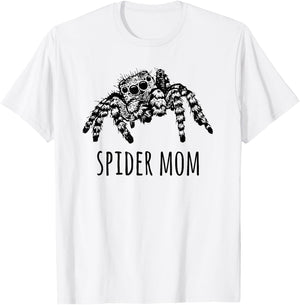 Jumping Spider Mom - For Pet Jumping Spider Owners T-Shirt - T-Shirt | White