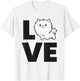 Pomeranian Lover Pet Pomeranian Dog I Love Pomeranians T-Shirt - T-Shirt | White