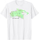U.S. Virgin Islands Saint John Hiking Trail Map Hiker Gear T-Shirt - T-Shirt | White