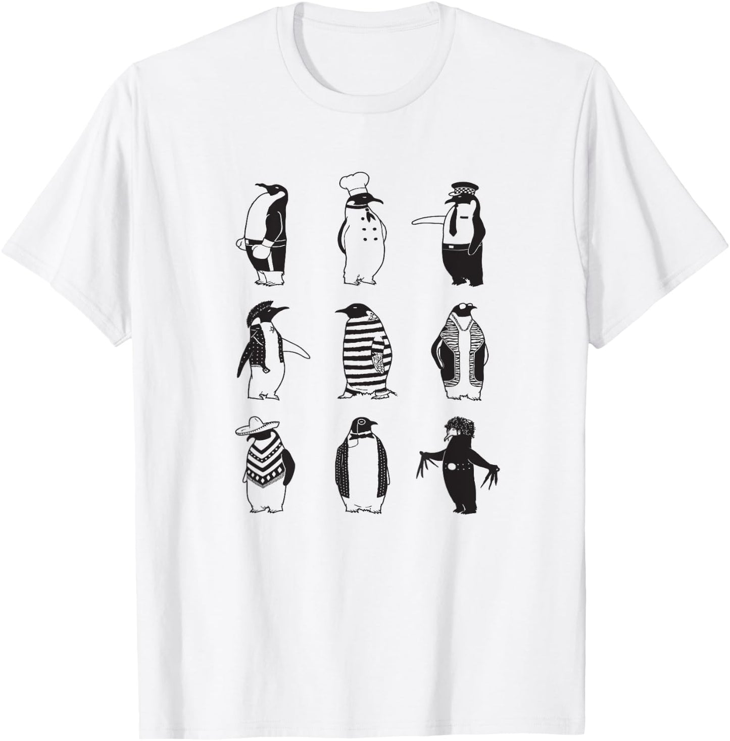 Little Penguin Society T-Shirt - T-Shirt | White