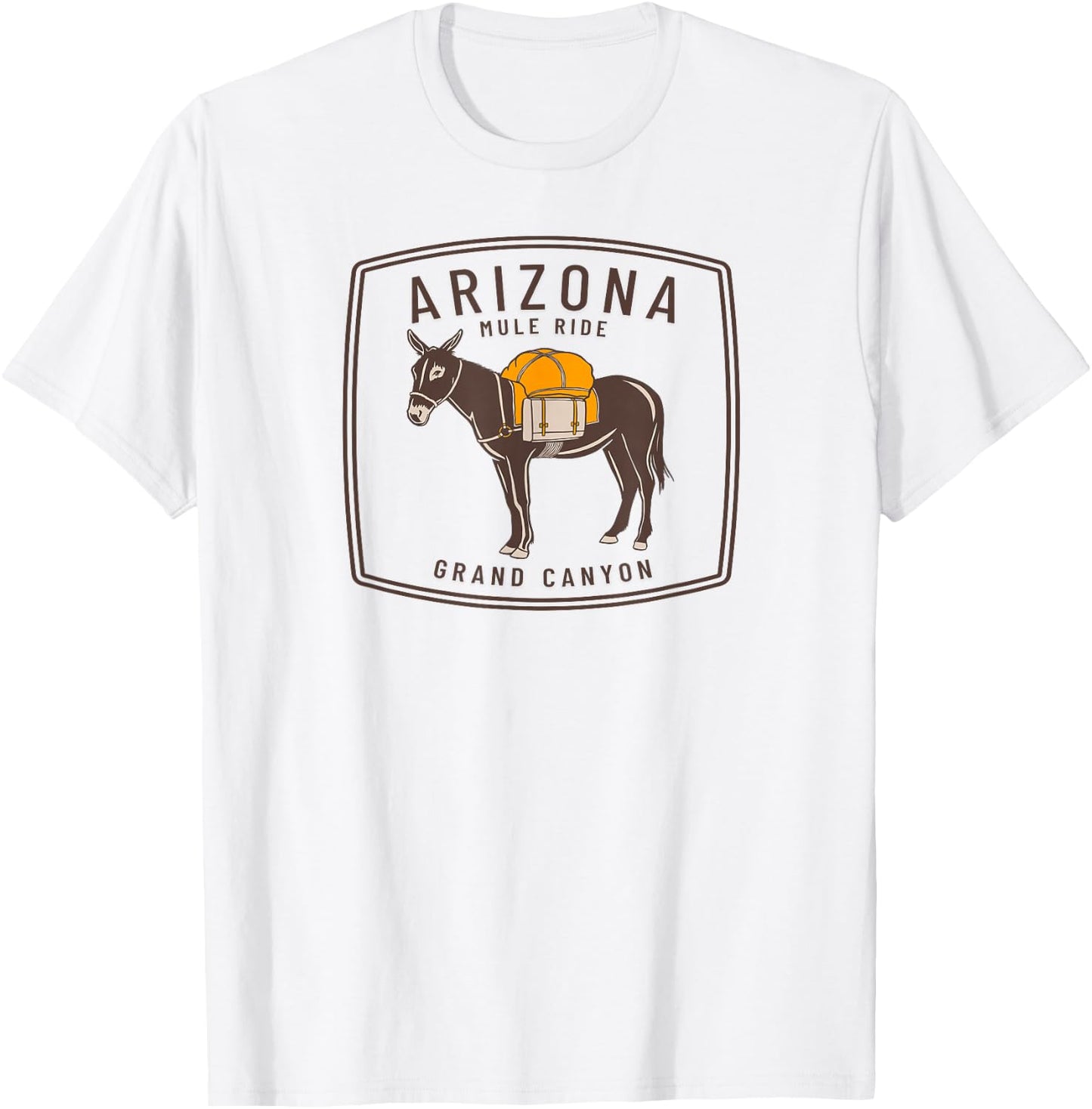Arizona Mule Ride T-Shirt - T-Shirt | White
