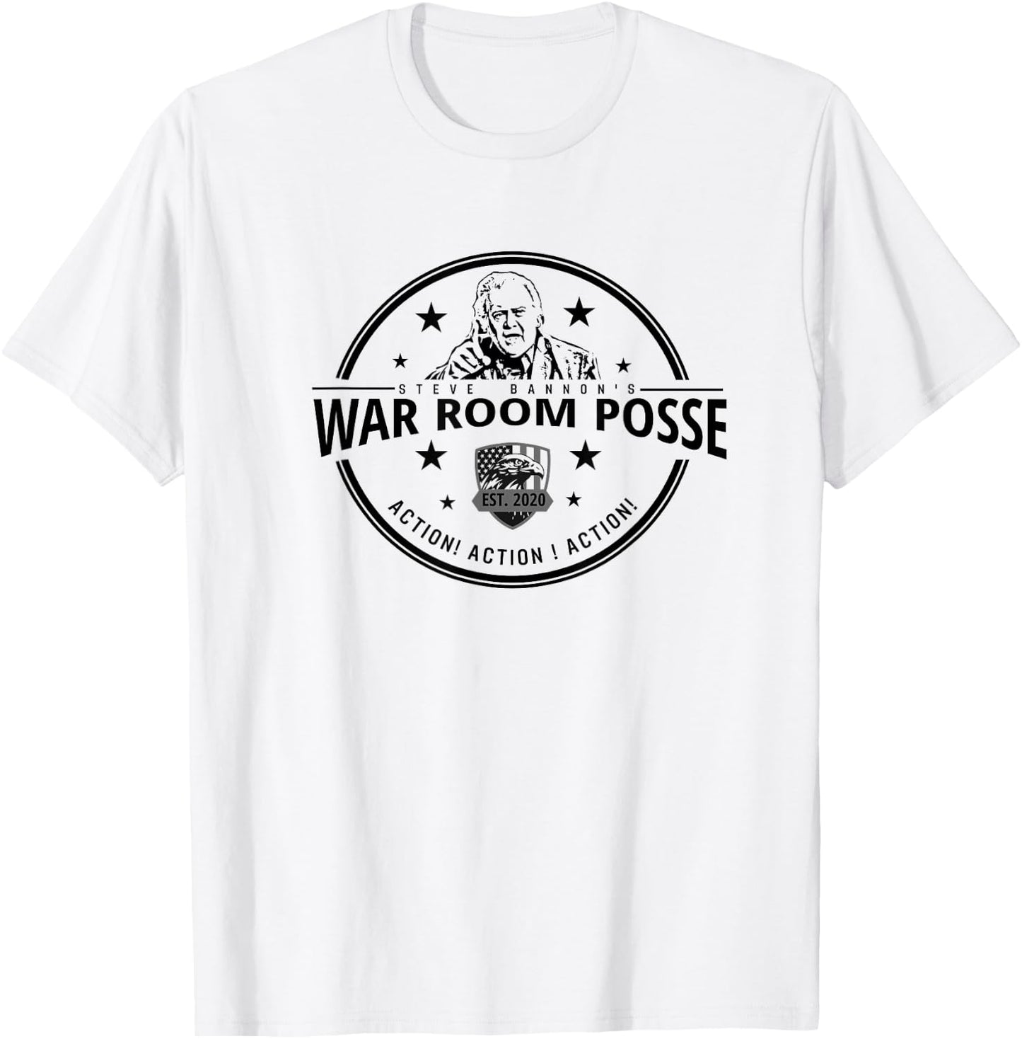 Bannon's War Room Posse Political Gift T-Shirt - T-Shirt | White