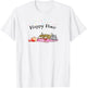 Red and Howling Happy Hour T-Shirt - T-Shirt | White
