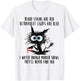 Cat Blood Stains Are Red Ultraviolet Lights Men Women T-Shirt - T-Shirt | White