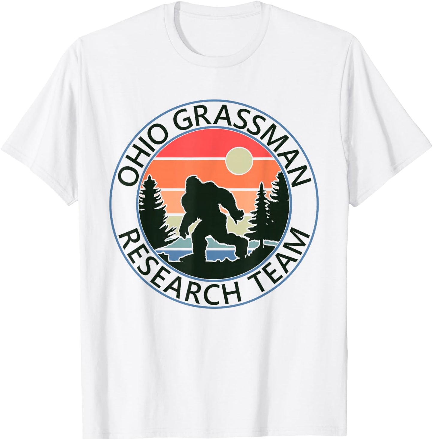 Ohio Grassman Research Team Fun Camping Hiking Outdoors T-Shirt - T-Shirt | White