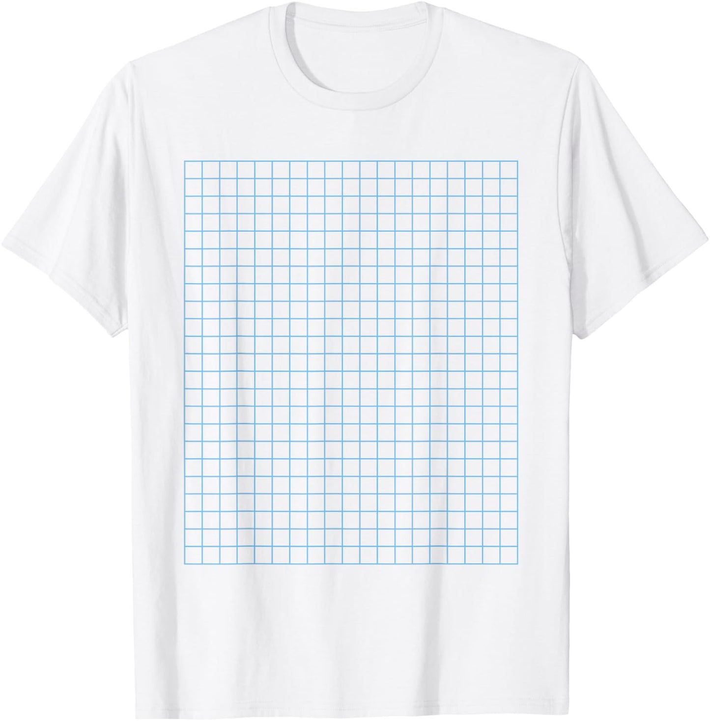 Graph Paper Funny Engineer Architecture Math Teacher Costume T-Shirt - T-Shirt | White