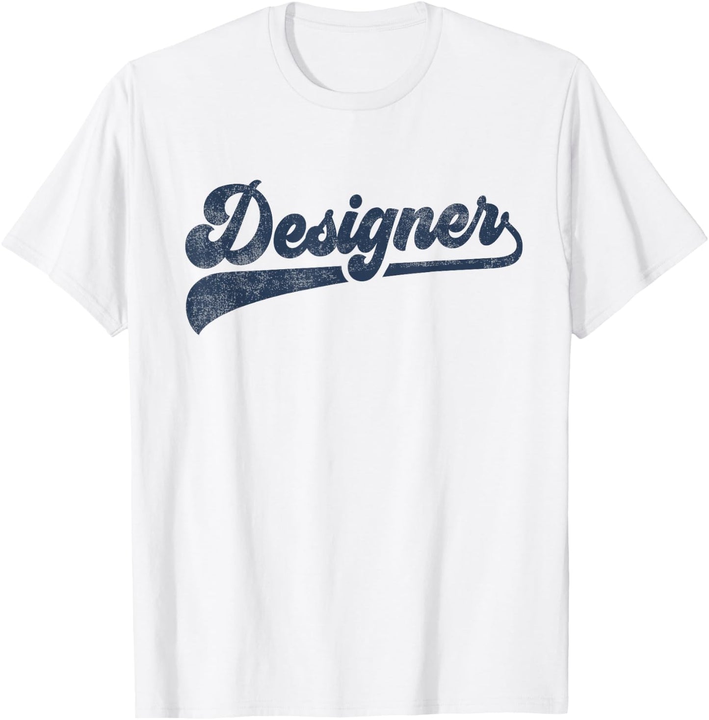 Designer Cute Vintage Graphic T-Shirt - T-Shirt | White