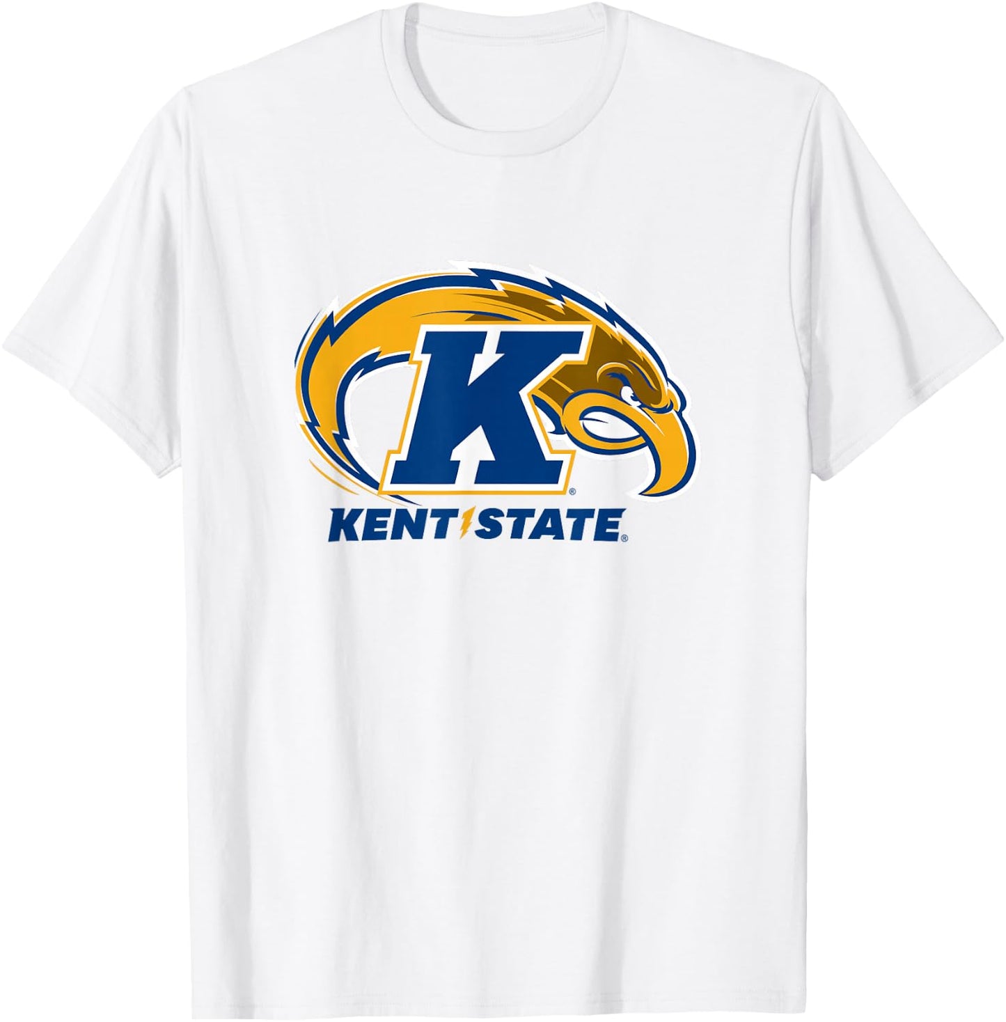 Kent State Golden Flashes | NCAA University Merch | RYLKST06 T-Shirt - T-Shirt | White