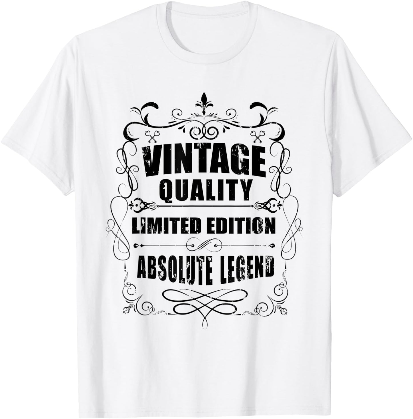 Vintage Quality: Absolute Legend - Limited Edition T-Shirt - T-Shirt | White