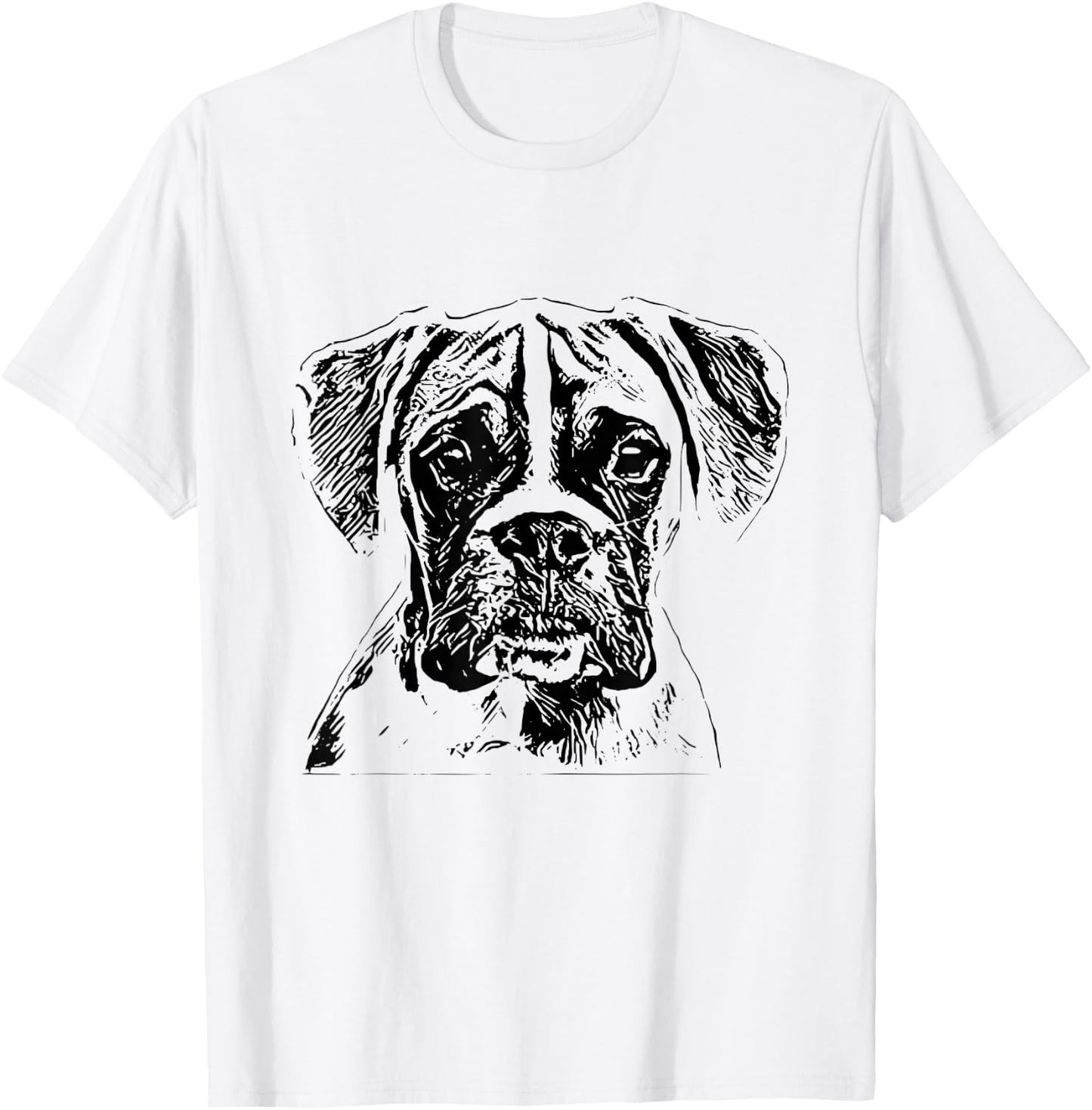 Boxer Dog Pet Boxer T-Shirt - T-Shirt | White