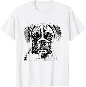 Boxer Dog Pet Boxer T-Shirt - T-Shirt | White