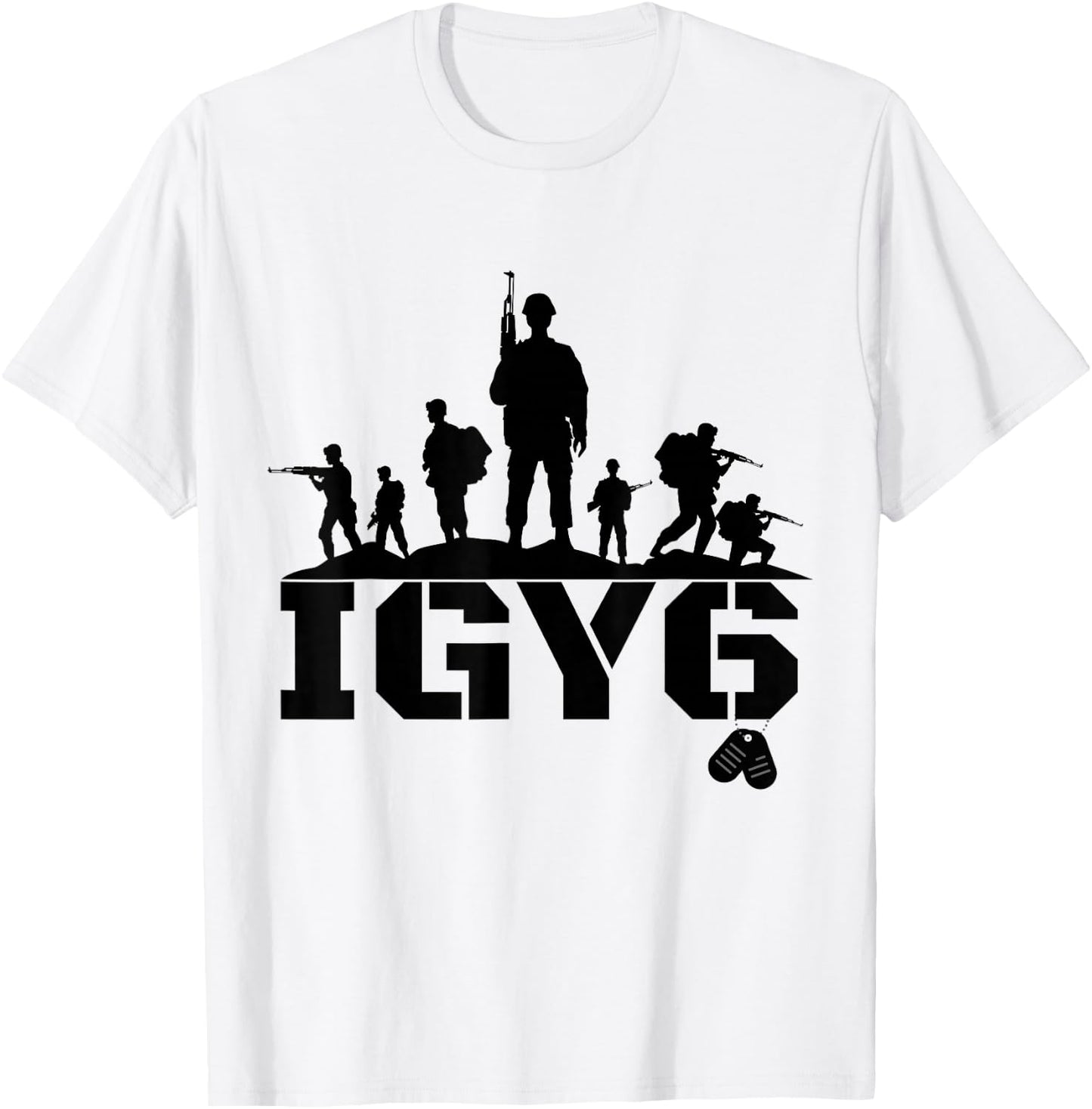 Veteran IGY6, War Vet Soldiers T-Shirt - T-Shirt | White
