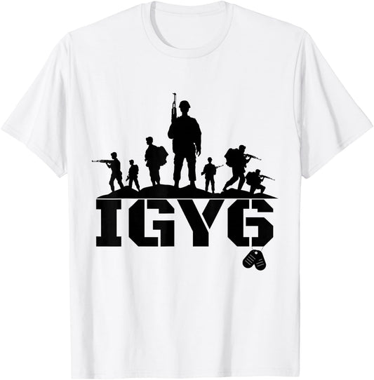 Veteran IGY6, War Vet Soldiers T-Shirt - T-Shirt | White
