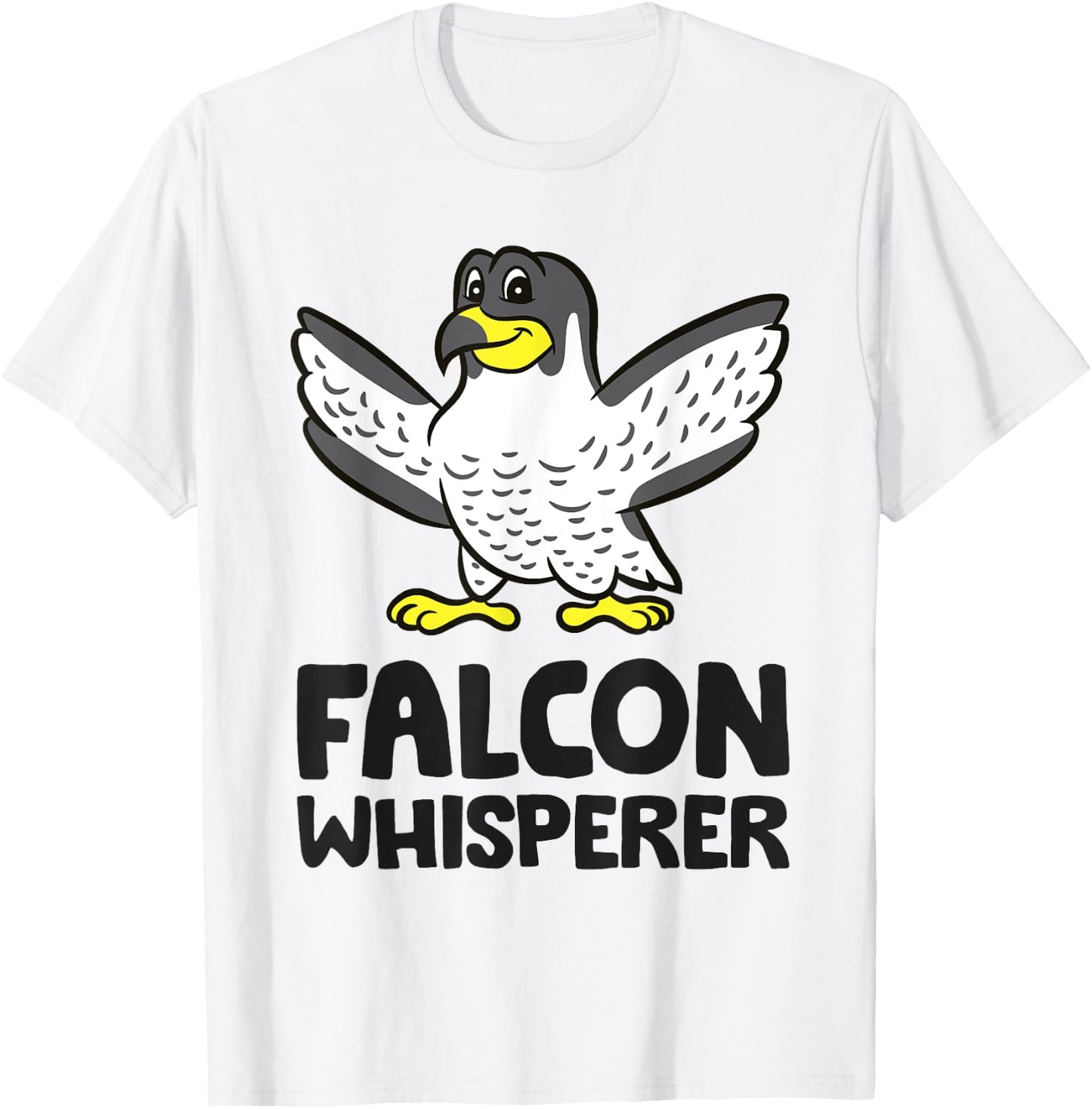 Falcon Whisperer T-Shirt - T-Shirt | White