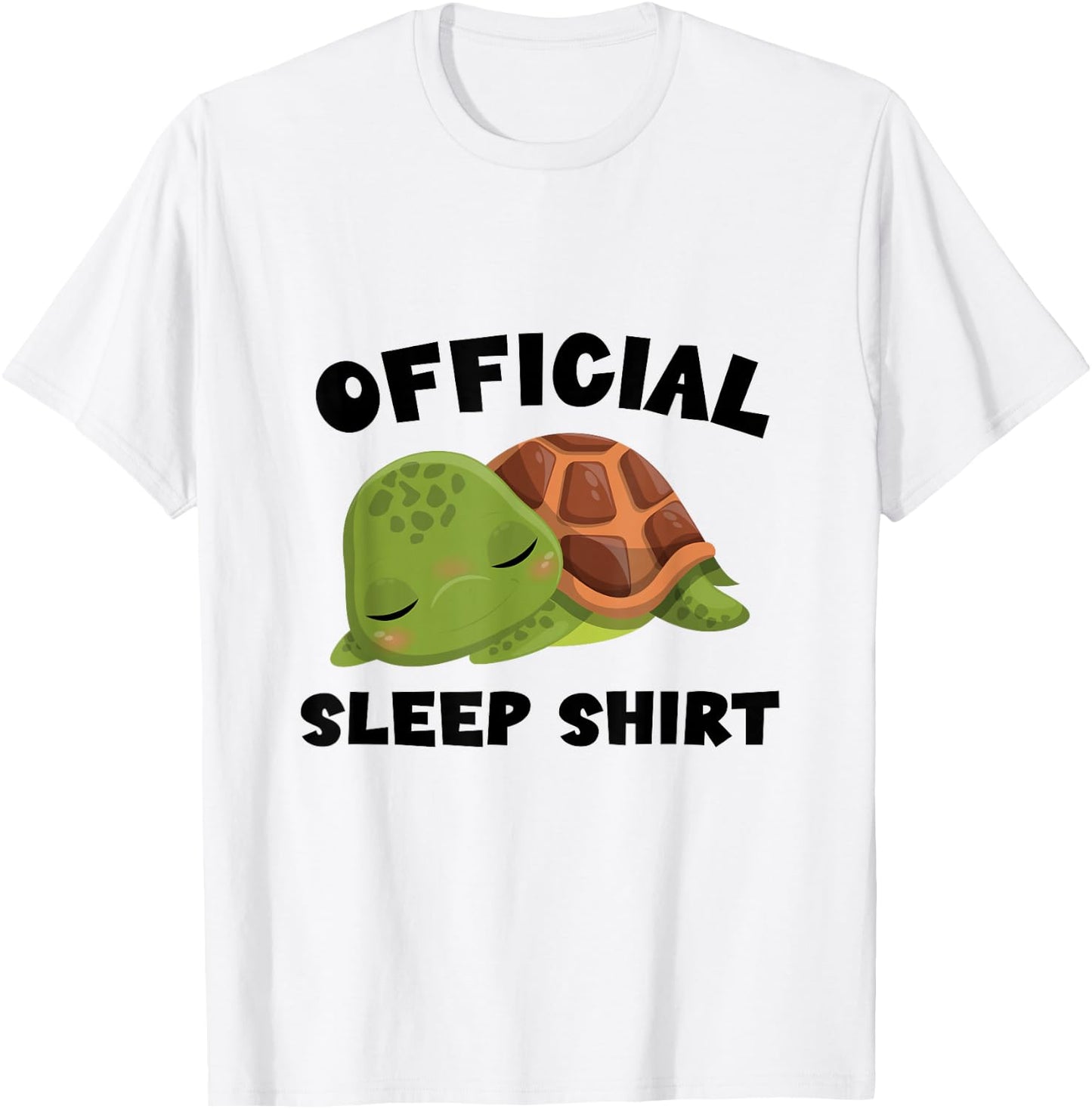 Official sleep shirt turtle turtles T-Shirt - T-Shirt | White