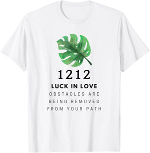 1212 Angel Number Spiritual Guide Message T-Shirt - T-Shirt | White