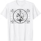 Television Tv Video Test Pattern Off Air Vintage T-Shirt - T-Shirt | White