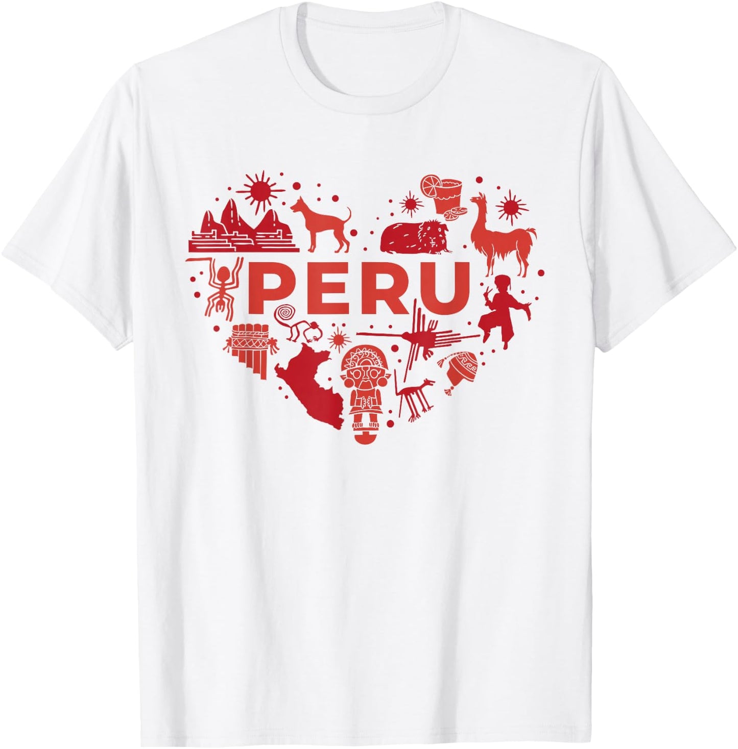 Peru T-Shirt - T-Shirt | White