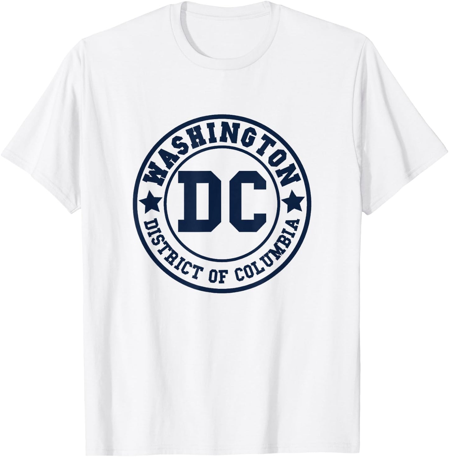 Washington DC - Athletic Throwback Design - Classic T-Shirt - T-Shirt | White